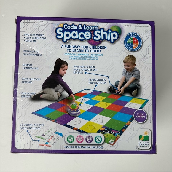 The Learning Journey Code & Learn Space Ship‎ - Interactive Coding Toy - Picture 3 of 8